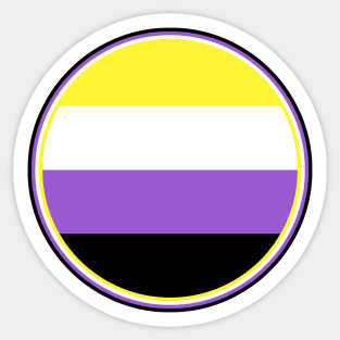 NB Pride Circle Sticker